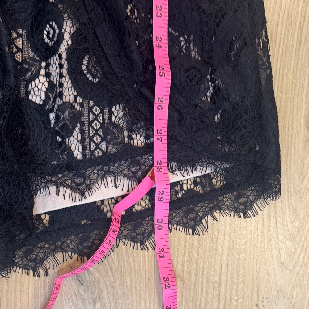 Francesca's Collections Black Lace Jumpsuit - Picture 9 of 9